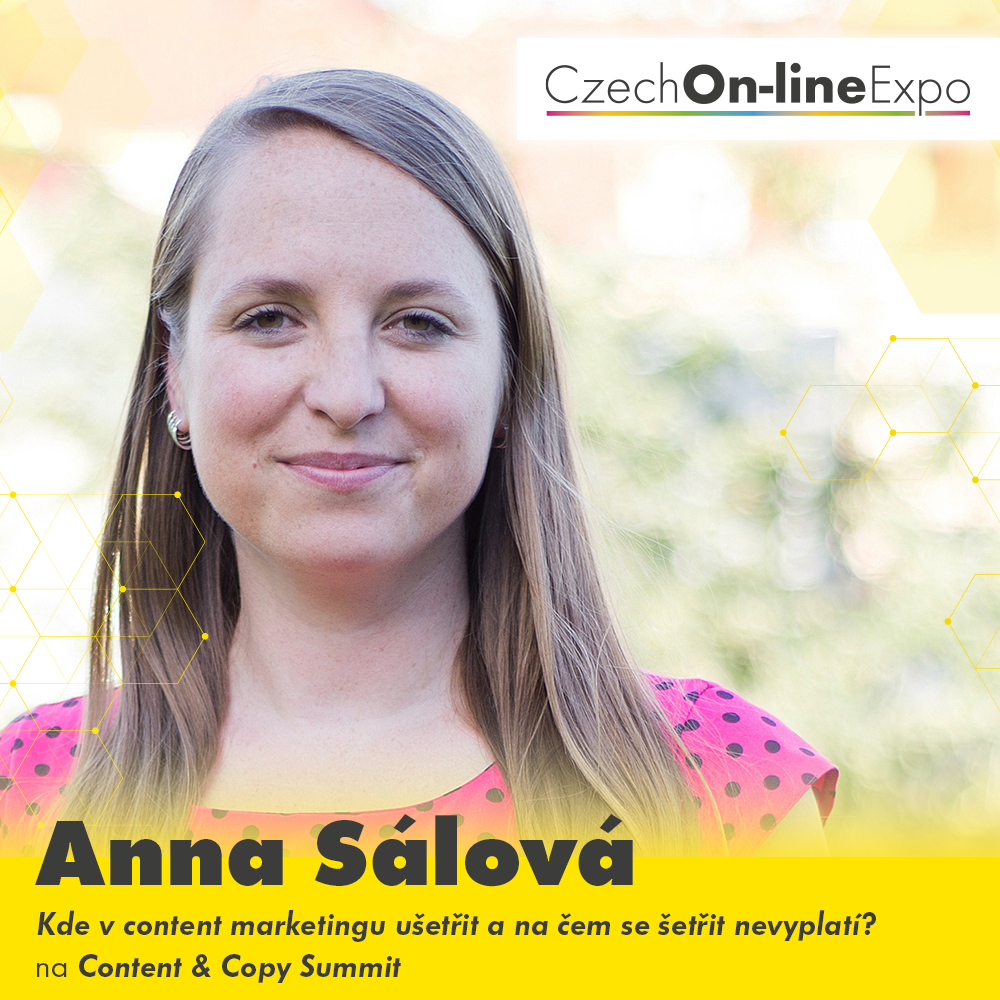 Anna Sálová na Czech Online Expo 2023